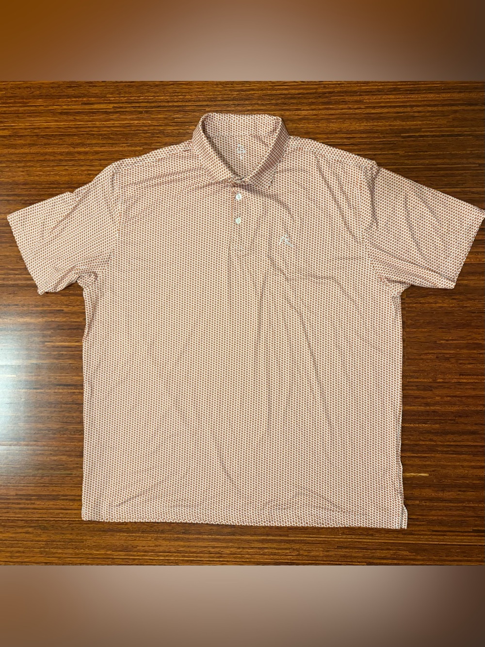 Rhoback UT Texas Longhorns The Dont Mess Performance Polo Shirt Mens L fits 2XL